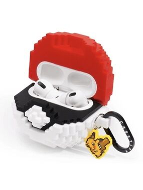 CASETiFY Pokémon Collaboration AirPods Pro Case Pixel Pokémon Poké Ball 3D